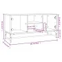 TV-Möbel mit grauen Betonglastüren 102x37x50 cm von , TV-Möbel - Ref: Foro24-836535, Preis: 66,60 €, Rabatt: %