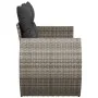 Sofá de jardín con cojines 2 plazas ratán sintético gris by , Outdoor sofas - Ref: Foro24-366124, Price: 182,69 €, Discount: %