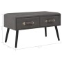 Gray synthetic leather coffee table 80x40x46 cm by vidaXL, Coffee table - Ref: Foro24-247545, Price: 73,46 €, Discount: %