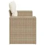Sofá de jardín con cojines de 2 plazas ratán sintético beige by , Outdoor sofas - Ref: Foro24-366063, Price: 189,74 €, Discou...