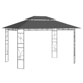Anthrazitgrauer Pavillon 4x3x2,7 m 160 g/m² von , Zelte und Pavillons - Ref: Foro24-313917, Preis: 204,87 €, Rabatt: %