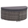 8-piece garden sofa set and gray synthetic rattan cushions by , Garden sets - Ref: Foro24-44431, Price: 783,32 €, Discount: %