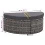 8-teiliges Gartensofa-Set und graue synthetische Rattankissen von , Gartensets - Ref: Foro24-44431, Preis: 772,36 €, Rabatt: %