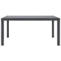 Brown rattan look plastic garden table 150x90x72 cm by vidaXL, Garden tables - Ref: Foro24-45606, Price: 157,31 €, Discount: %