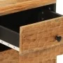 Nachttisch aus massivem Akazienholz, 40 x 33 x 46 cm von , Nachttische - Ref: Foro24-356853, Preis: 63,65 €, Rabatt: %
