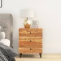 Mesita de noche madera maciza de acacia 50x33x60 cm de , Mesitas de noche - Ref: Foro24-356864, Precio: 87,29 €, Descuento: %