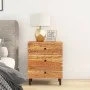 Solid acacia wood bedside table 50x33x60 cm by , Nightstands - Ref: Foro24-356864, Price: 87,45 €, Discount: %