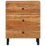 Solid acacia wood bedside table 50x33x60 cm by , Nightstands - Ref: Foro24-356864, Price: 87,45 €, Discount: %