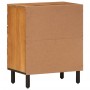 Mesita de noche madera maciza de acacia 50x33x60 cm de , Mesitas de noche - Ref: Foro24-356864, Precio: 87,29 €, Descuento: %