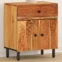 Mesita de noche madera maciza de acacia 50x33x60 cm de , Mesitas de noche - Ref: Foro24-356866, Precio: 63,19 €, Descuento: %