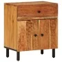 Mesita de noche madera maciza de acacia 50x33x60 cm de , Mesitas de noche - Ref: Foro24-356866, Precio: 63,19 €, Descuento: %