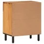 Mesita de noche madera maciza de acacia 50x33x60 cm de , Mesitas de noche - Ref: Foro24-356866, Precio: 63,19 €, Descuento: %