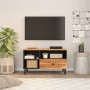 Mueble de TV madera maciza de acacia 80x33x46 cm de , Muebles TV - Ref: Foro24-356872, Precio: 60,60 €, Descuento: %