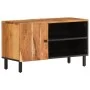 TV-Schrank aus massivem Akazienholz, 80 x 33 x 46 cm von , TV-Möbel - Ref: Foro24-356870, Preis: 58,79 €, Rabatt: %