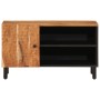 TV-Schrank aus massivem Akazienholz, 80 x 33 x 46 cm von , TV-Möbel - Ref: Foro24-356870, Preis: 59,36 €, Rabatt: %