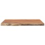 Mesa auxiliar madera maciza acacia borde natural 40x40x2,5 cm de , Mesas auxiliares - Ref: Foro24-370606, Precio: 32,49 €, De...