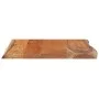 Solid acacia wood side table natural edge 40x40x2.5 cm by , Side tables - Ref: Foro24-370606, Price: 28,60 €, Discount: %
