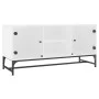 TV-Schrank mit weißen Glastüren 102x37x50 cm von , TV-Möbel - Ref: Foro24-836532, Preis: 49,42 €, Rabatt: %