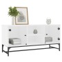 TV-Schrank mit weißen Glastüren 102x37x50 cm von , TV-Möbel - Ref: Foro24-836532, Preis: 50,18 €, Rabatt: %