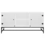 TV-Schrank mit weißen Glastüren 102x37x50 cm von , TV-Möbel - Ref: Foro24-836532, Preis: 49,42 €, Rabatt: %