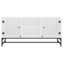 TV-Schrank mit weißen Glastüren 102x37x50 cm von , TV-Möbel - Ref: Foro24-836532, Preis: 50,18 €, Rabatt: %