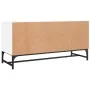 TV-Schrank mit weißen Glastüren 102x37x50 cm von , TV-Möbel - Ref: Foro24-836532, Preis: 49,42 €, Rabatt: %