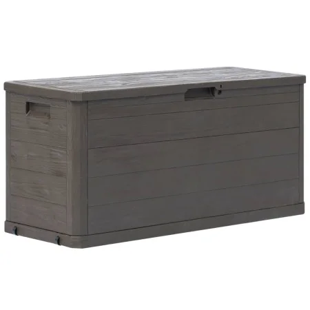 Garten-Aufbewahrungsbox 280 L braun von vidaXL, Aufbewahrungsboxen für den Außenbereich - Ref: Foro24-45687, Preis: 83,96 €, ...