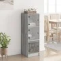 Sideboard with Sonoma gray glass doors 35x37x109 cm by , Sideboards - Ref: Foro24-836390, Price: 82,53 €, Discount: %
