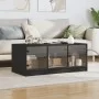 Coffee table with black glass doors 102x50x42 cm by , Coffee table - Ref: Foro24-836414, Price: 79,06 €, Discount: %