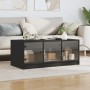 Couchtisch mit schwarzen Glastüren 102x50x42 cm von , Couchtisch - Ref: Foro24-836414, Preis: 80,04 €, Rabatt: %