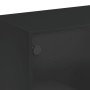 Couchtisch mit schwarzen Glastüren 102x50x42 cm von , Couchtisch - Ref: Foro24-836414, Preis: 80,04 €, Rabatt: %