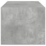 Mesa de centro con puertas de vidrio grs hormigón 102x50x42 cm de , Mesas de centro - Ref: Foro24-836416, Precio: 77,79 €, De...