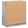 Auxiliary cupboard with concrete gray glass doors 68x37x75.5 cm by , Sideboards - Ref: Foro24-836423, Price: 68,68 €, Discoun...