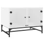 Couchtisch mit weißen Glastüren 68,5x50x50 cm von , Couchtisch - Ref: Foro24-836539, Preis: 49,36 €, Rabatt: %