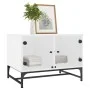 Couchtisch mit weißen Glastüren 68,5x50x50 cm von , Couchtisch - Ref: Foro24-836539, Preis: 49,36 €, Rabatt: %