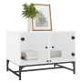 Couchtisch mit weißen Glastüren 68,5x50x50 cm von , Couchtisch - Ref: Foro24-836539, Preis: 49,79 €, Rabatt: %