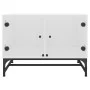 Couchtisch mit weißen Glastüren 68,5x50x50 cm von , Couchtisch - Ref: Foro24-836539, Preis: 49,36 €, Rabatt: %
