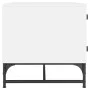 Couchtisch mit weißen Glastüren 68,5x50x50 cm von , Couchtisch - Ref: Foro24-836539, Preis: 49,36 €, Rabatt: %