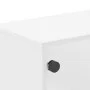 Couchtisch mit weißen Glastüren 68,5x50x50 cm von , Couchtisch - Ref: Foro24-836539, Preis: 49,36 €, Rabatt: %
