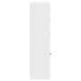 Black engineered wood shelving unit with doors 136x37x142 cm by , Bookcases and shelves - Ref: Foro24-3206524, Price: 238,52 ...