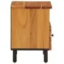 Nachttische 2 Stück aus massivem Akazienholz 40x33x46 cm von , Nachttische - Ref: Foro24-356862, Preis: 74,44 €, Rabatt: %