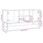 TV cabinet with glass doors Sonoma oak 102x37x50 cm by , TV Furniture - Ref: Foro24-836534, Price: 66,34 €, Discount: %