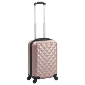 Pink gold ABS rigid trolley suitcase with wheels by vidaXL, Suitcases - Ref: Foro24-91893, Price: 69,01 €, Discount: %