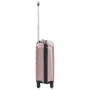 Pink gold ABS rigid trolley suitcase with wheels by vidaXL, Suitcases - Ref: Foro24-91893, Price: 69,01 €, Discount: %