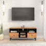 TV-Möbel aus massivem Akazienholz 100x33x46 cm von , TV-Möbel - Ref: Foro24-356873, Preis: 81,31 €, Rabatt: %