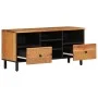 Solid acacia wood TV stand 100x33x46 cm by , TV Furniture - Ref: Foro24-356873, Price: 80,56 €, Discount: %