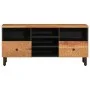 Solid acacia wood TV stand 100x33x46 cm by , TV Furniture - Ref: Foro24-356873, Price: 80,56 €, Discount: %
