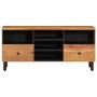 TV-Möbel aus massivem Akazienholz 100x33x46 cm von , TV-Möbel - Ref: Foro24-356873, Preis: 81,31 €, Rabatt: %