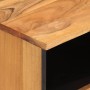 TV-Möbel aus massivem Akazienholz 100x33x46 cm von , TV-Möbel - Ref: Foro24-356873, Preis: 81,31 €, Rabatt: %