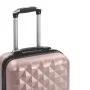 Pink gold ABS rigid trolley suitcase with wheels by vidaXL, Suitcases - Ref: Foro24-91893, Price: 69,01 €, Discount: %